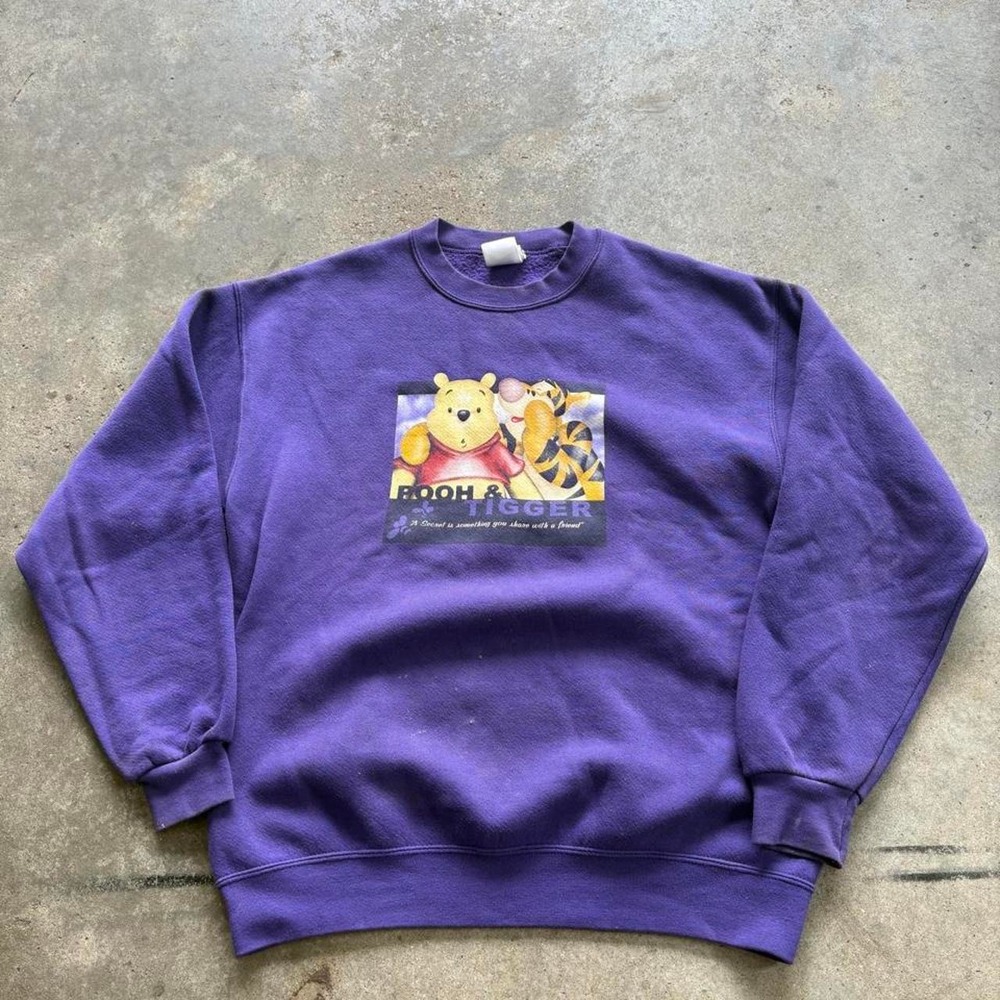 Vintage 90s Winnie the Pooh and Tigger crewneck